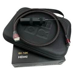 Hi-end FireBird 48 8K 10K HDMI Cable PSS Silver EARC HD AV TV 48Gbps 2.1 Ultra High Speed HiFi Audio Line with Box