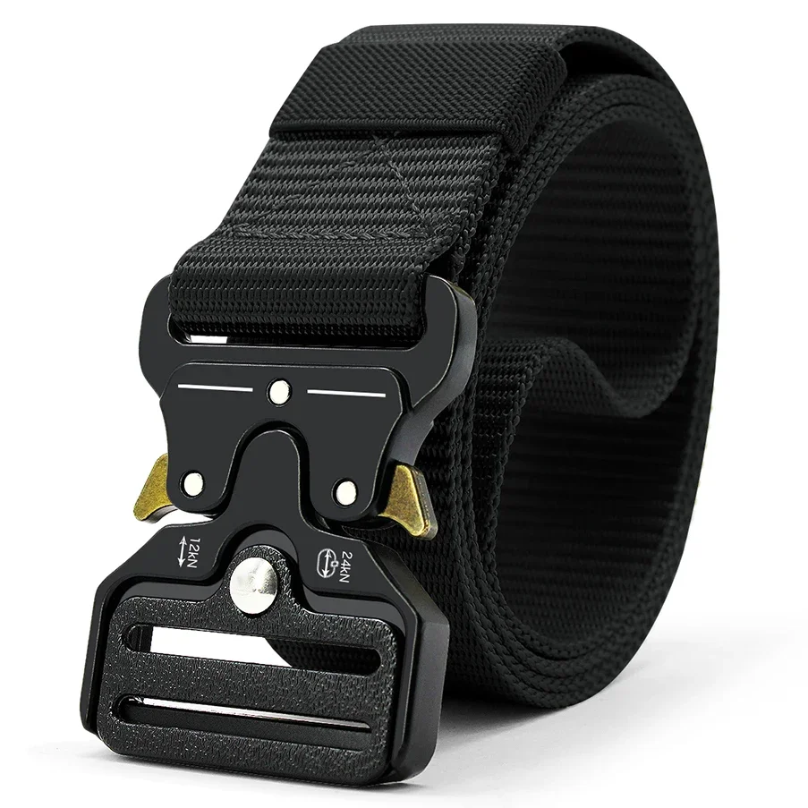 Männer Gürtel Outdoor Jagd Metall Taktische Gürtel Legierung Schnalle Marine Corps Leinwand Gürtel Männer Frauen Taktische Gürtel für Frauen – Detail 12