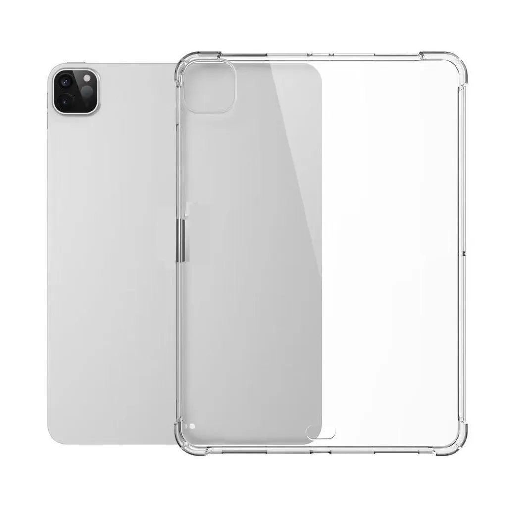 Capa de TPU Transparente Macia para iPad, iPad Pro13, 7th Pro, 11, 5th, Air, 11, 6, 13, 5, 4, 3, Pro 2, 1, 10th, 10.9, 10,2, 9,7, mini, 6, 5, 4, 3