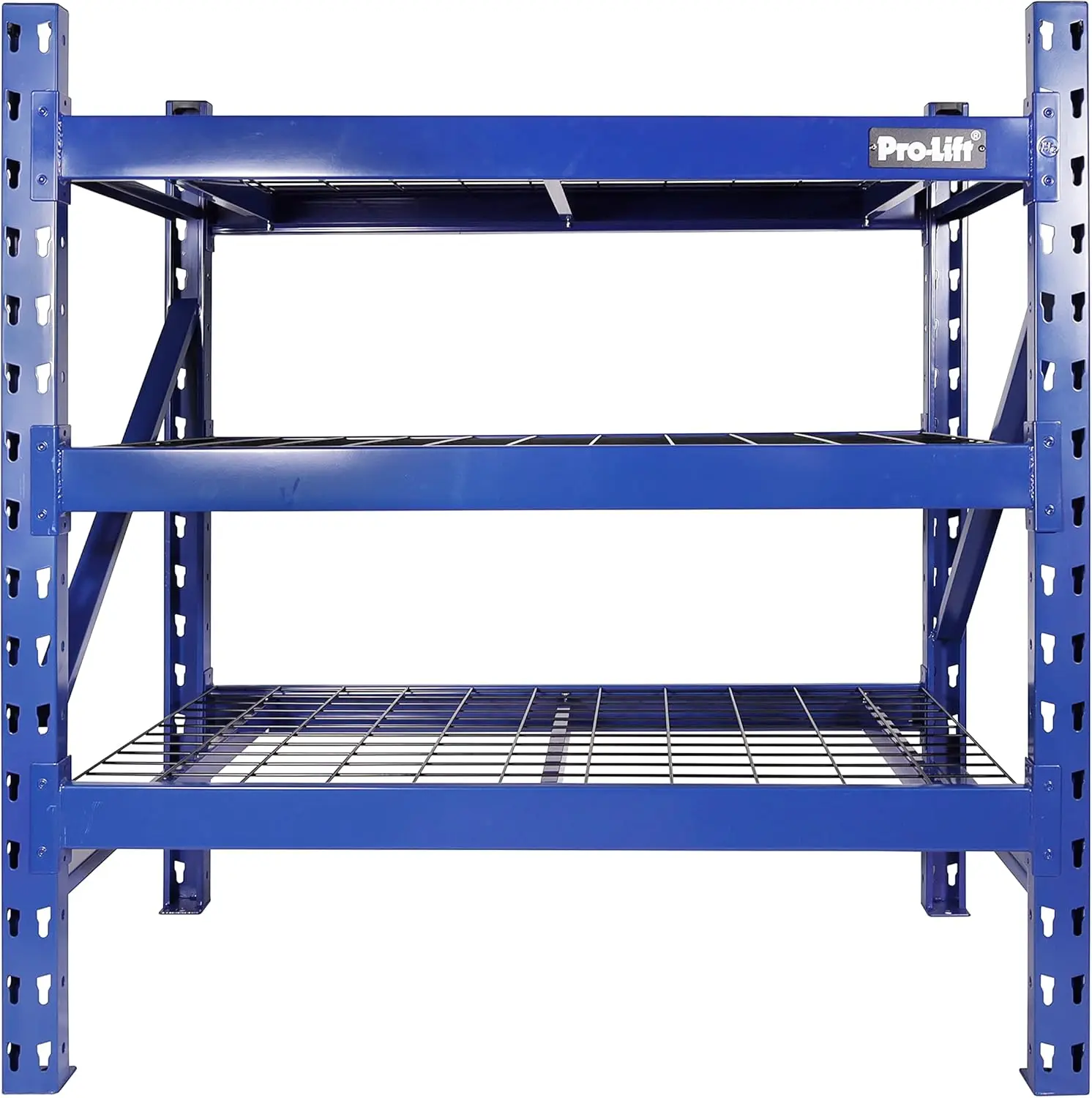 

Garage Storage Shelves - Heavy Duty 3-Tier Adjustable Metal Wire Shelving Units with 3000 lbs Total Capacity