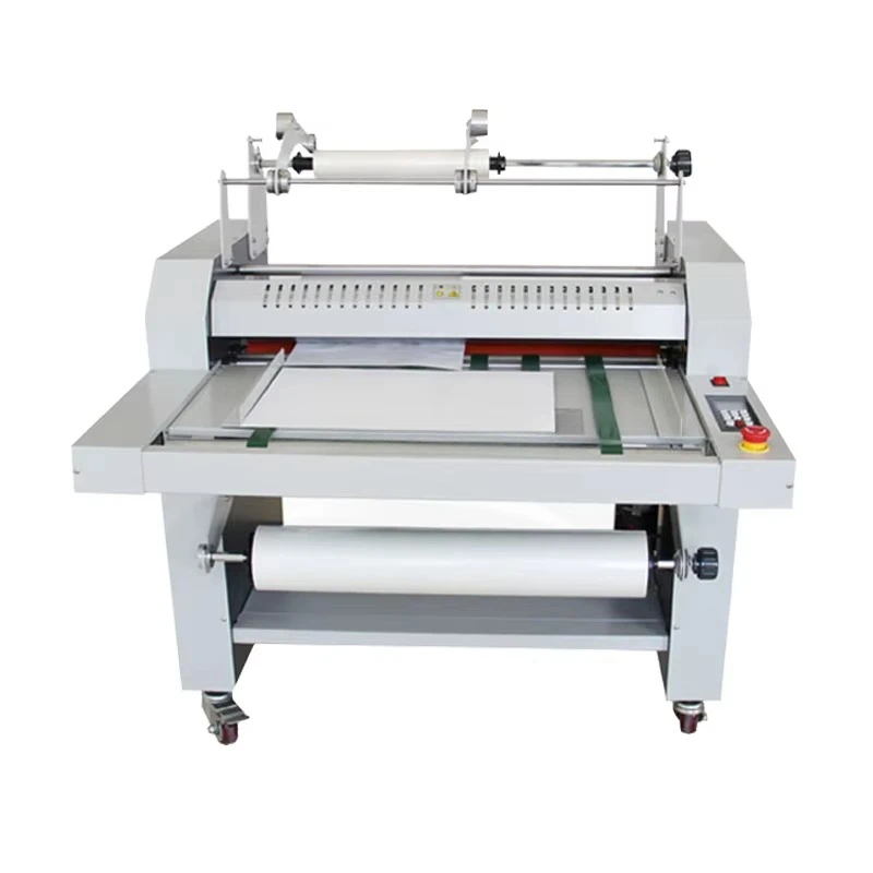 Hot and cold laminator roll