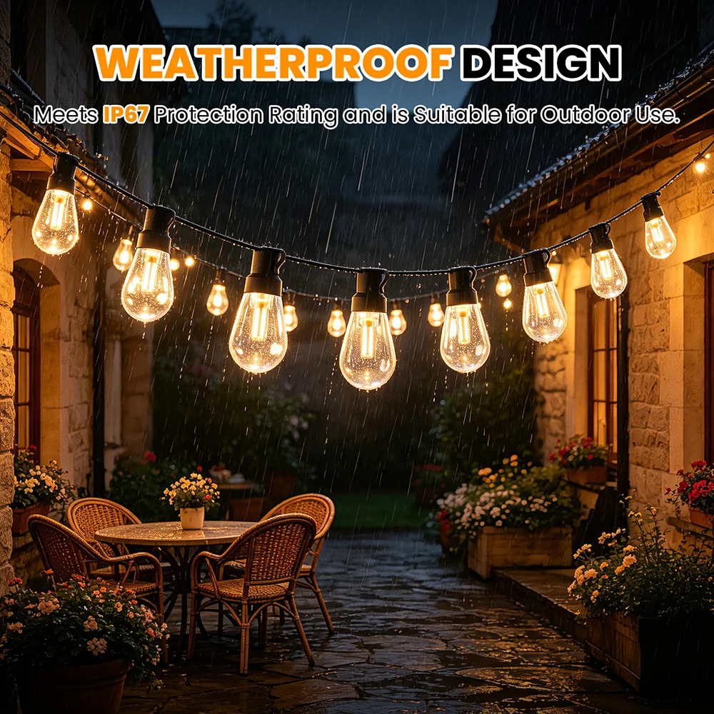 9M - 60M 24V Sıcak Beyaz Küre - String Light Bistro incelemesi ve fiyatı