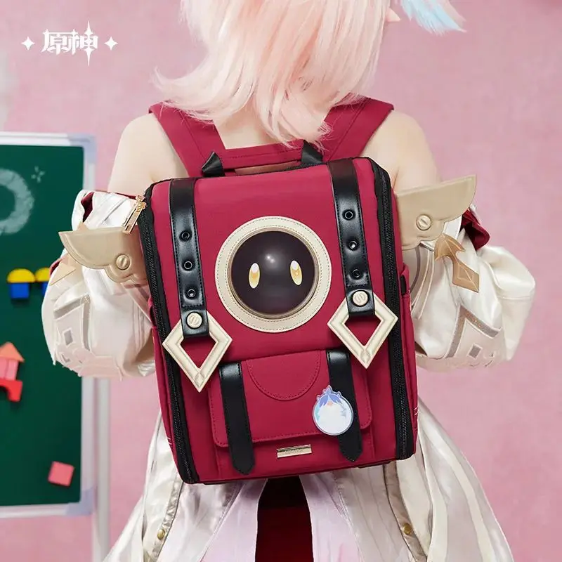 

miHoYo Official Game Linnea Bag Genshin Impact Linnea Backpack PU bag Crossbody Bag Uniform Bag Laptop Bag Cosplay Xmas Gifts
