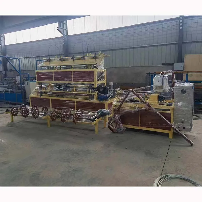 Chain Link Mesh Machine Hydraulic Driving Stable Running Low Noise for Stainless Steel Wire Chain Link Production