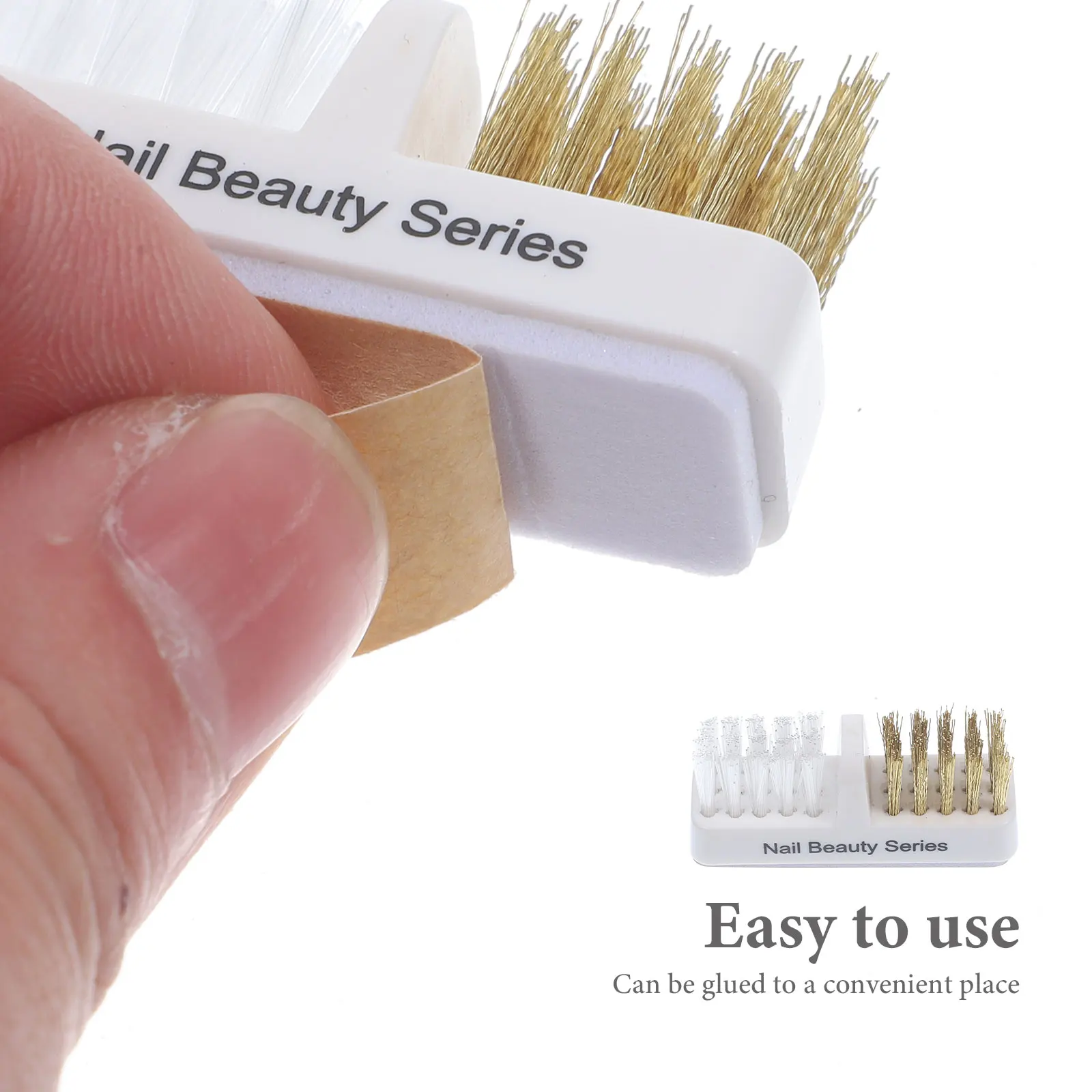 

3pcs Nail Cleaner Brush Set Manicure Wire Salon Nail Bit Brush Brushes For Cleaning Portable Salon Home Use Bits Accessories