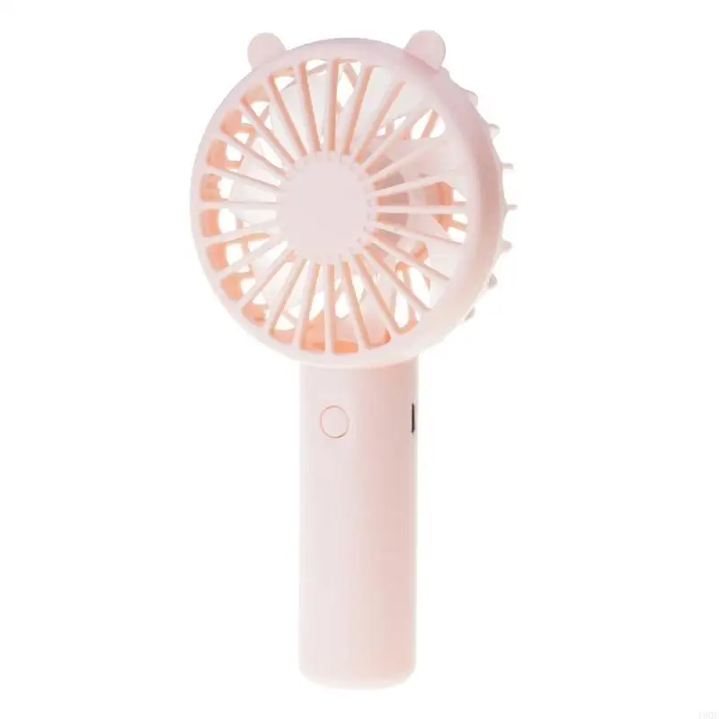 พัดลมพัดลมพกพาพกพาพกพาพกพาได้ 300mah 3 สปีดพัดลมไฟฟ้า