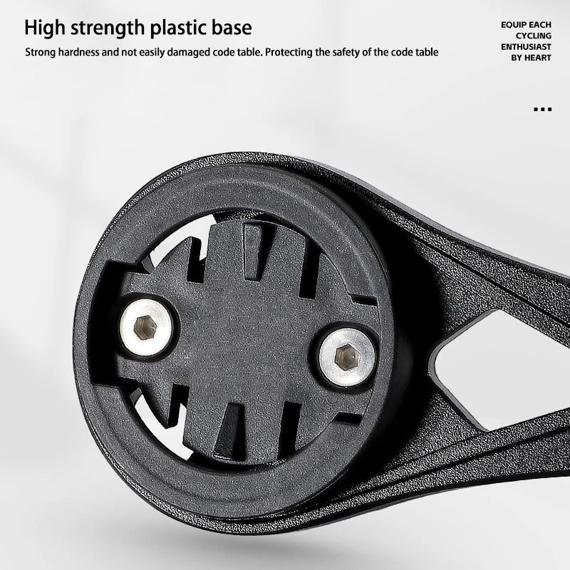 حامل كمبيوتر للدراجة من LINGMAI خفيف الوزن ومتكامل لساعة توقيت لركوب الدراجات وعداد السرعة لـ GARMIN Bryton Wahoo