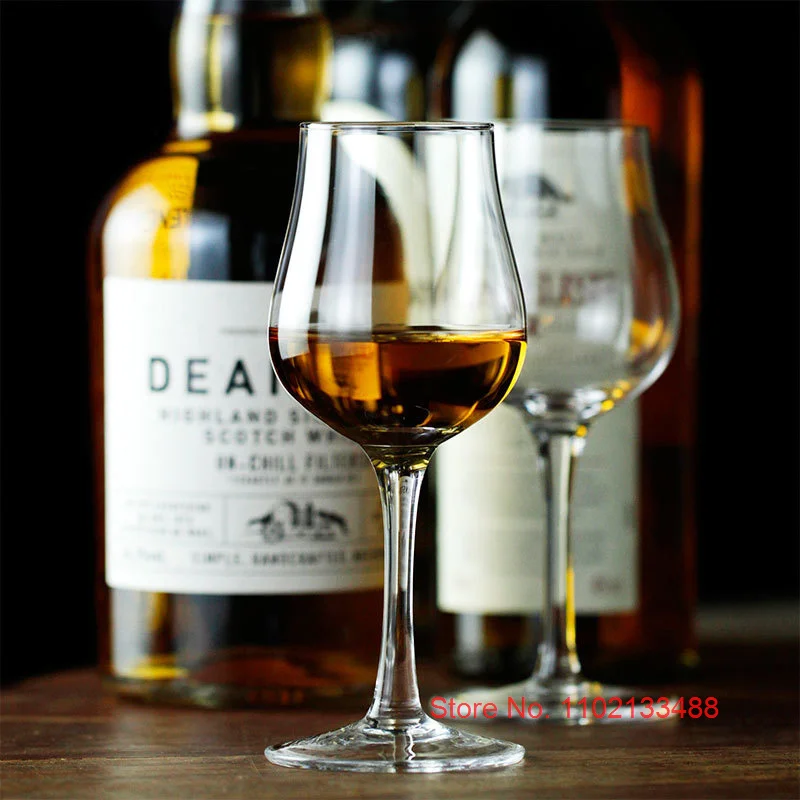 165ml Clear Highland Cup XO Whiskey Goblet Old Fashioned Lead Free Crystal Wine Nosing Glass Scotch Single Malt Whisky Tumbler