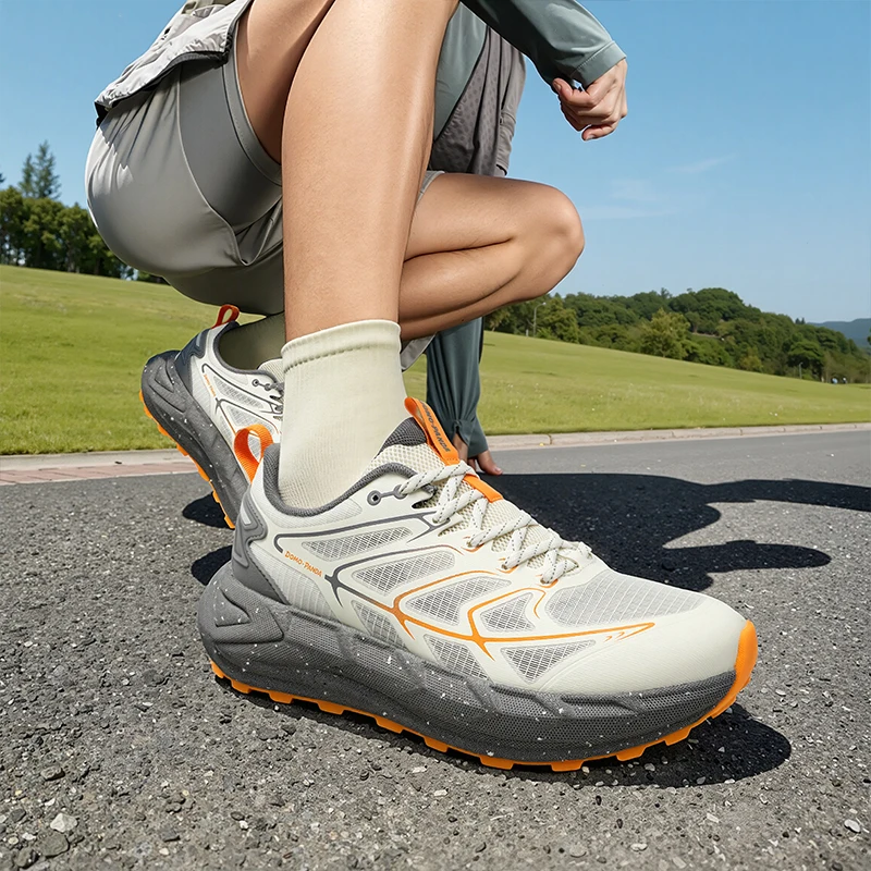New Men's Lightweight And Breathable Sports Shoes For Outdoor Leisure And Fitness Women's Running Shoes 26032