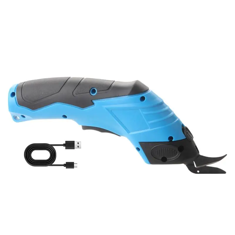 

Electric Fabric Cutter USB Rechargeable Cordless Scissors Multipurpose Fabric Scissors Carpet Cutter Tool For Leather Cardboard