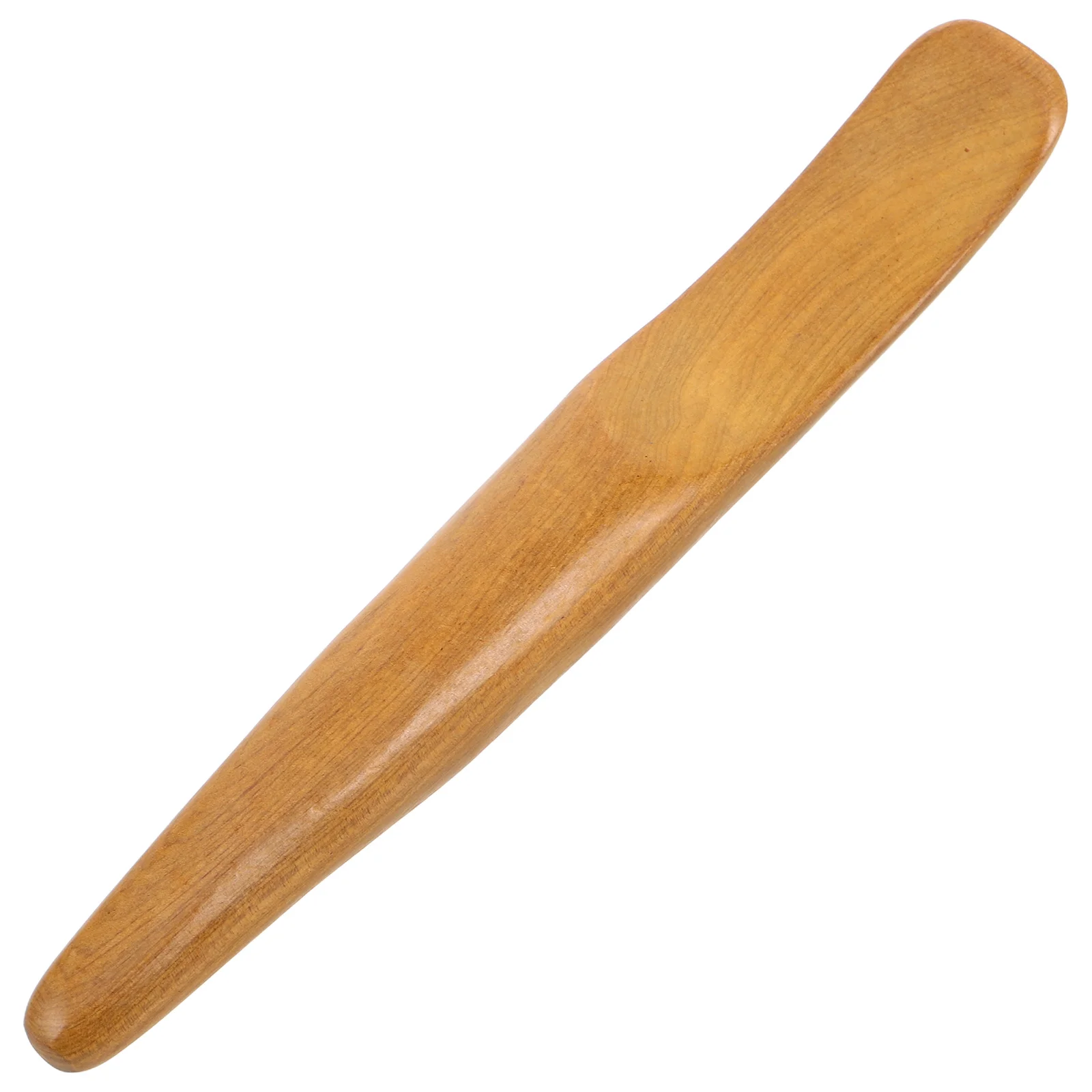 

Natural Wood Acupoint Massage Stick Ergonomic Handheld Gua Sha Tool for Full Body Scraping Therapy Muscle Tension Relief Foot
