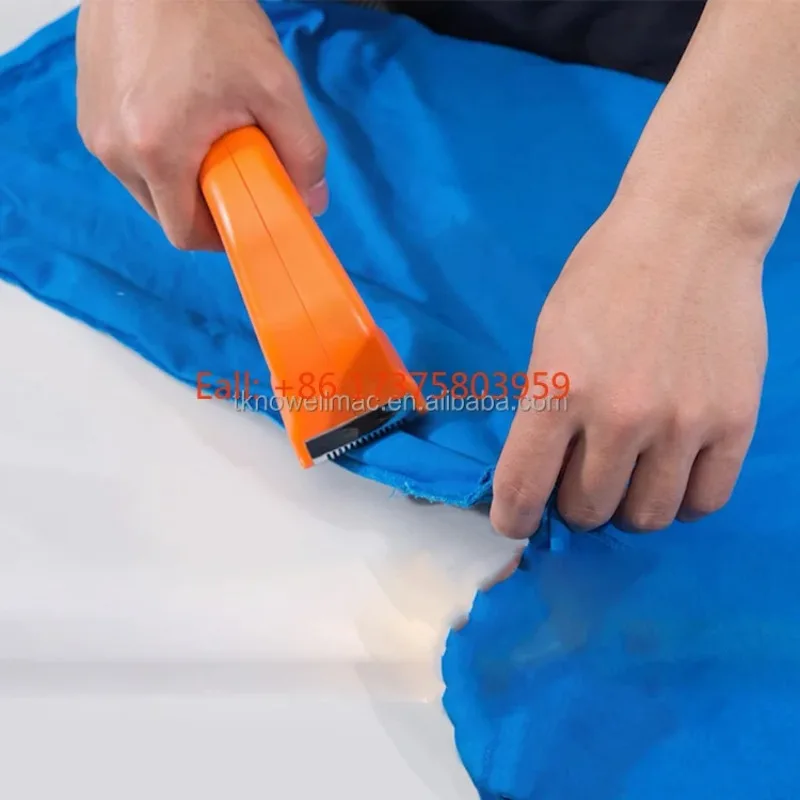 Fully automatic thread trimming machine, suitable for footwear, hats and clothing.