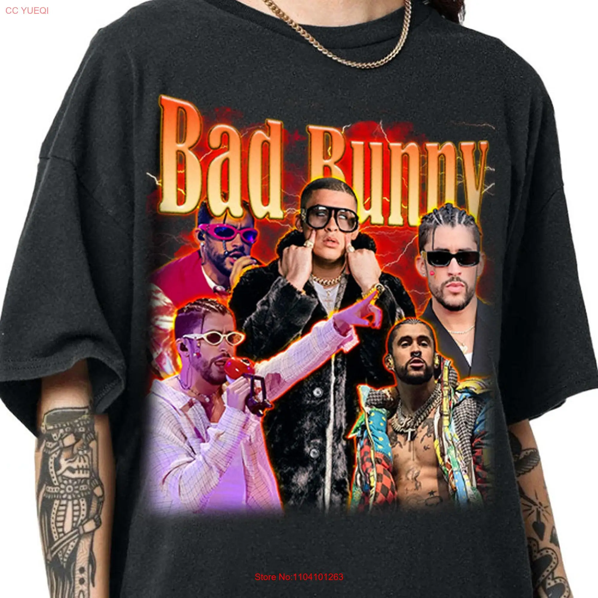 Camiseta de concierto Vintage de Bad Bunny, camisa Retro de Monaco, Nadie saber lo que va pasar, manana Benito para Fan, manga larga o corta
