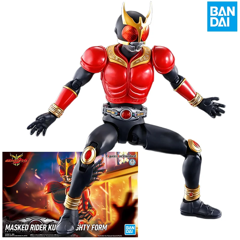 

Модель Bandai FRS Kamen Rider Kuuga Mighty Form, комплект пластиковых моделей, шарнирные фигурки, игрушки, коллекционные подарки для детей