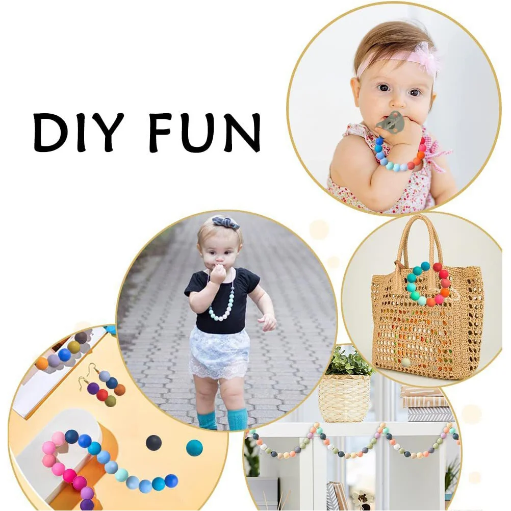 

100 шт. силиконовые бусины с дизайном ананаса, разноцветные браслеты ручной работы «сделай сам», принадлежности для изготовления ювелирных изделий, принадлежности для брелка-пустышки