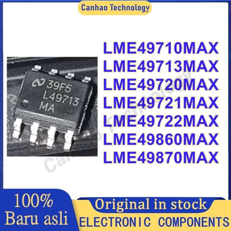 

10PCS LME49710MAX LME49713MAX LME49720MAX LME49721MAX LME49722MAX LME49860MAX LME49870MAX SOP-8 New Original in stock