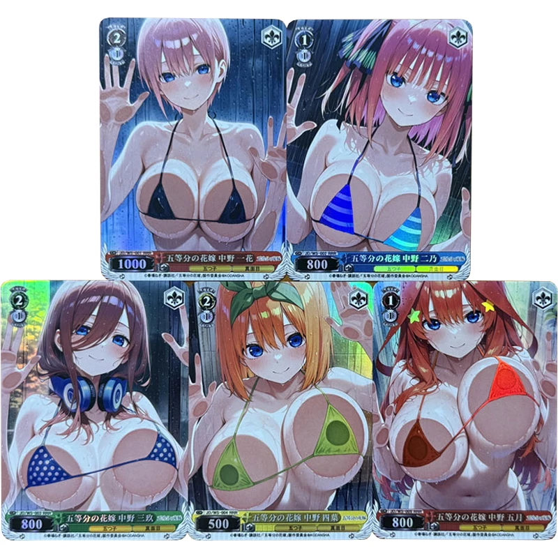 Diy hecho a sí mismo 18 unids/set Chica de Anime Cynthia Tifa Nami Rem chun-li Haruno Sakura tarjeta Flash colección de Anime clásico tarjeta de regalo juguete