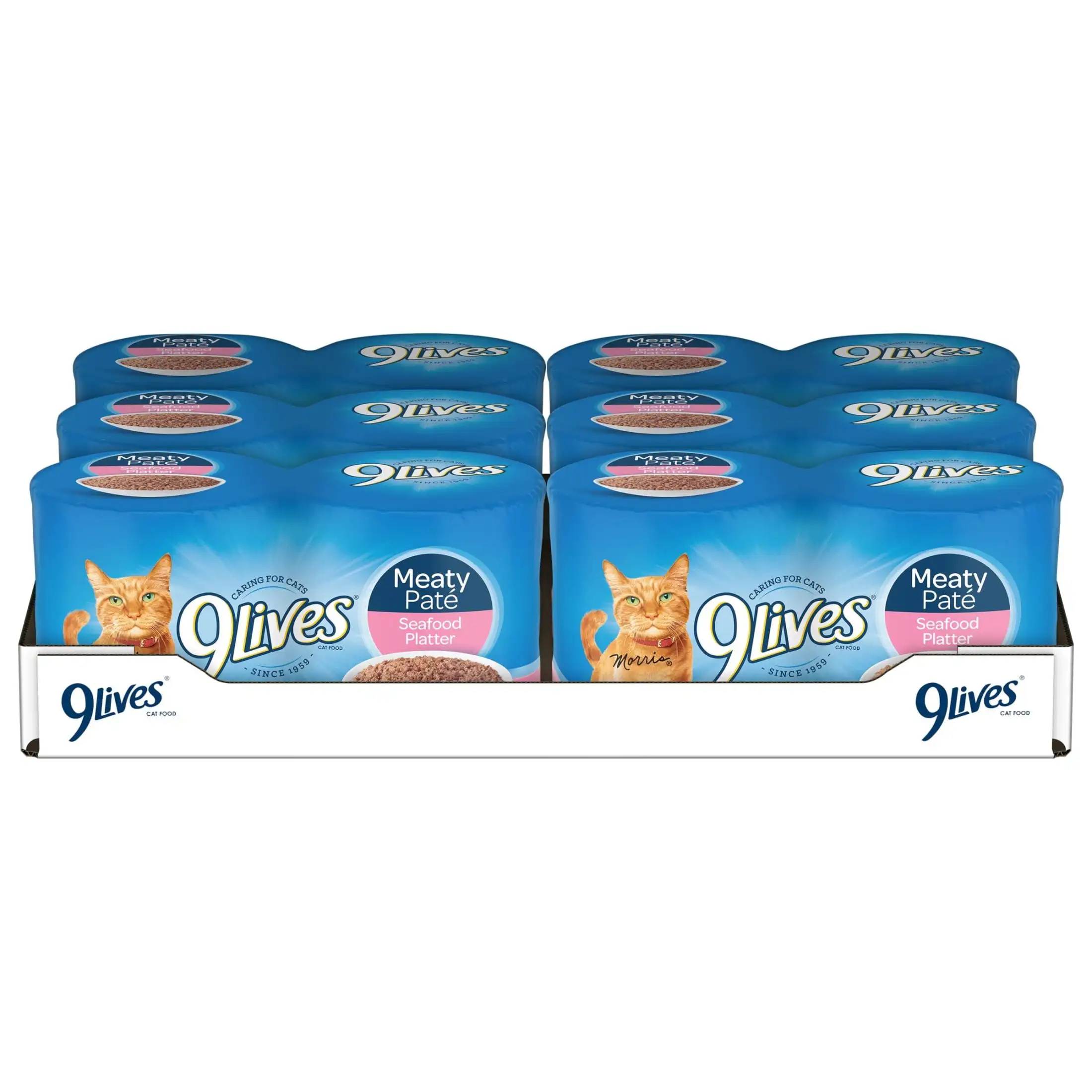 

Тарілка Meaty Paté с морепродуктами, мокрая корм для кошек, 5,5 унции (4 шт. в упаковке), 6 шт.