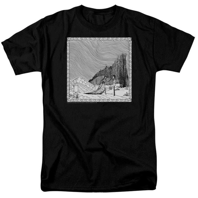 Fit 2005 Tim Burton's Corpse Bride Puppet Animation Movie Limited Edition American T-shirt
