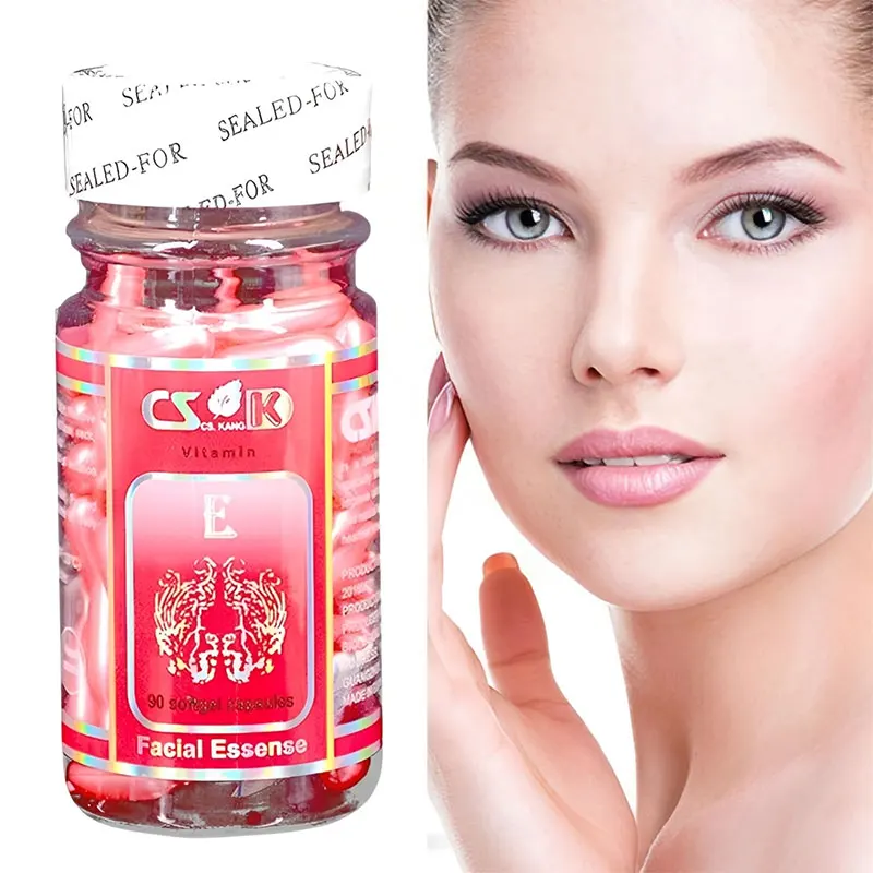 Collagen Serum Capsules For Face, Hydrating And Moisturizing Skincare Serum With Vitamin E For Women,Single-Use Essence Capsules
