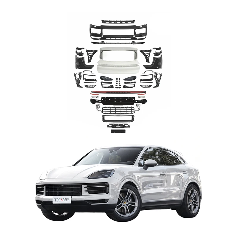 2011 2017 SUV 958 Upgrade Kit to 9Y02 Modern Look Full Bodykit Front Bumper Rear Diffuser Side Skirts Complete Replacement Set