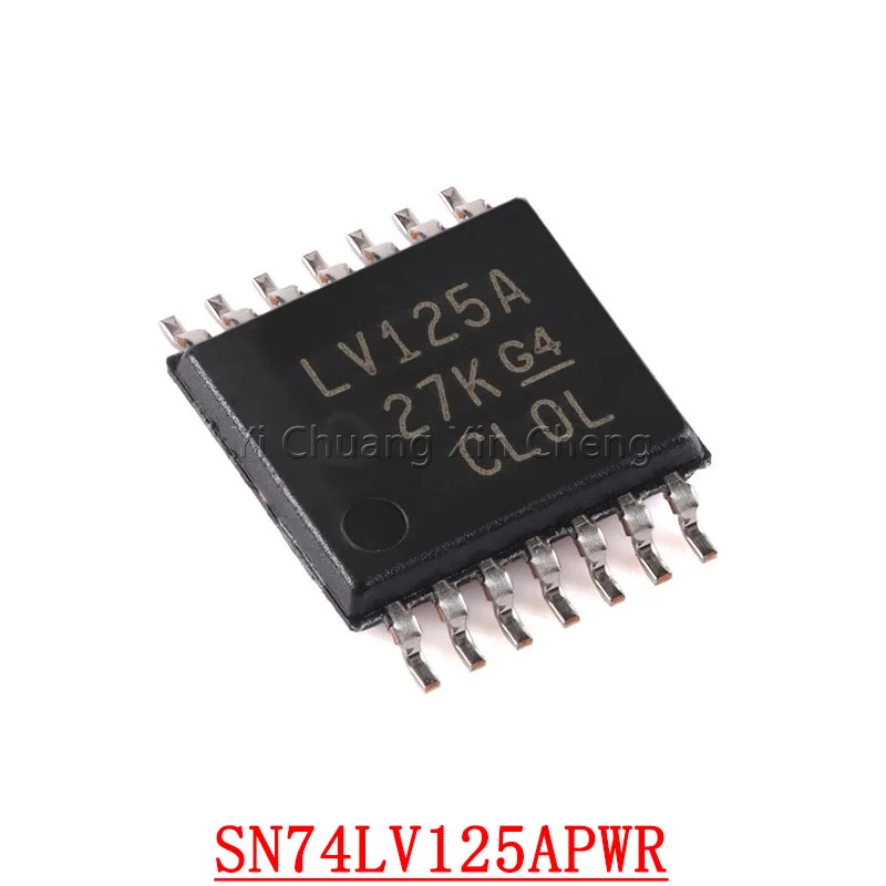 5Pieces SN74LV4T125PWR LV4T125 SN74LV125APWR LV125A SN74LV04APWR LV04A SN74LVC125APWR LC125A TSSOP14 New Original Chips IC