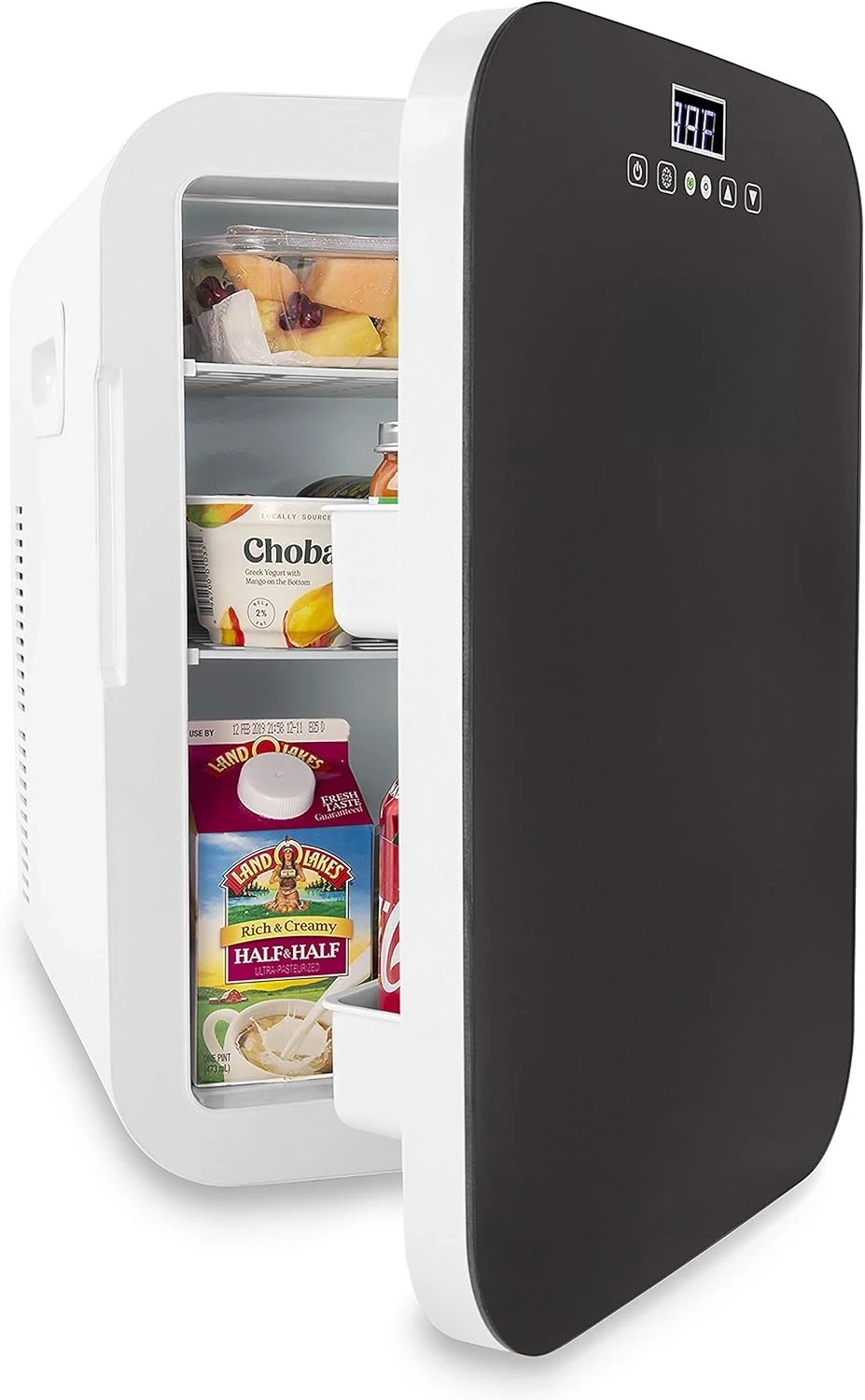 

20 Liter Mini Fridge with Temperature Control - Black