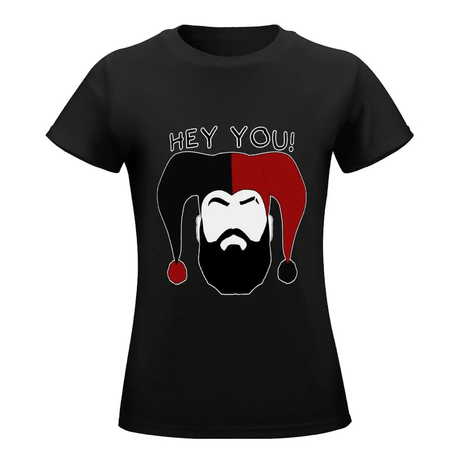 Billy Quinn ※Hey You!§ T-Shirt korean fashion lady clothes anime clothes cute tops korean Women's clothes