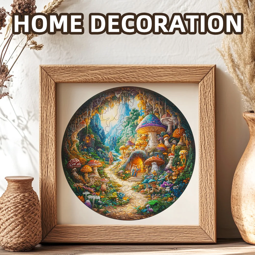 Понимите в царство, где природа встречает воображение с помощью наших головоломок с природой «Волшебный лес»! Этот потрясающий пазл представляет собой вибрацию