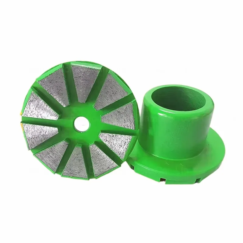 Diamond Grinding Plug Tools with Chamfer Segments for Concrete Ground