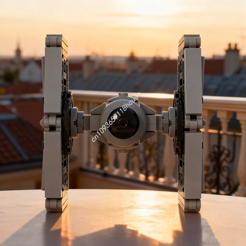 162 قطعة MOC ميدي مقياس التعادل منفذها ستار معركة نموذج اللبنات هدايا عيد الميلاد العمارة اللعب تجميع DIY بها بنفسك الطوب الإبداعي #1