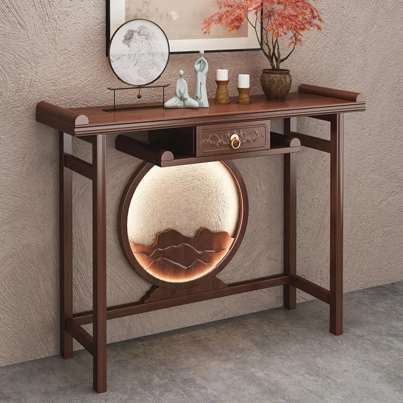 Minimalist New Style Console Table Large Capacity Multifunctional Entryway Table Storage Modern Flurkonsole Home Furniture