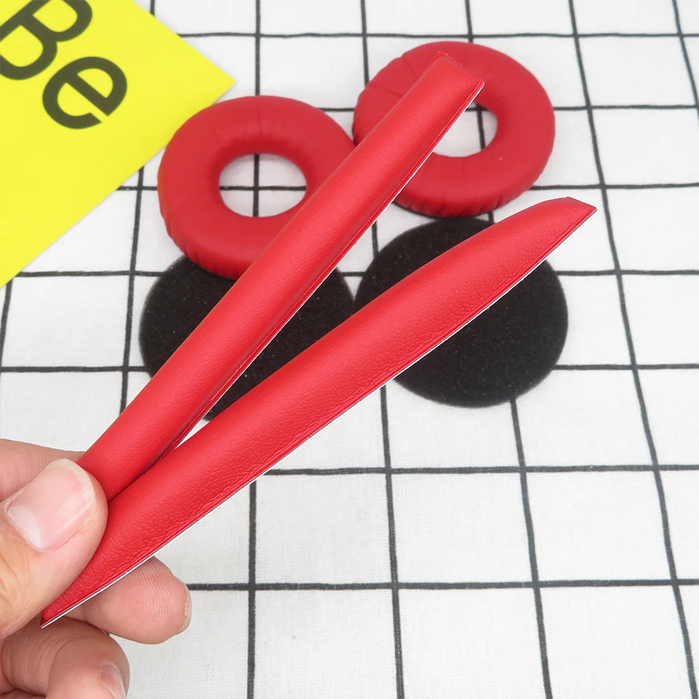 แผ่นรองหูฟังสำหรับ Sennheiser HD25 Series หูฟัง Headband Headpad Earcushions โปรตีน Velour Sheepskin แผ่นโฟม