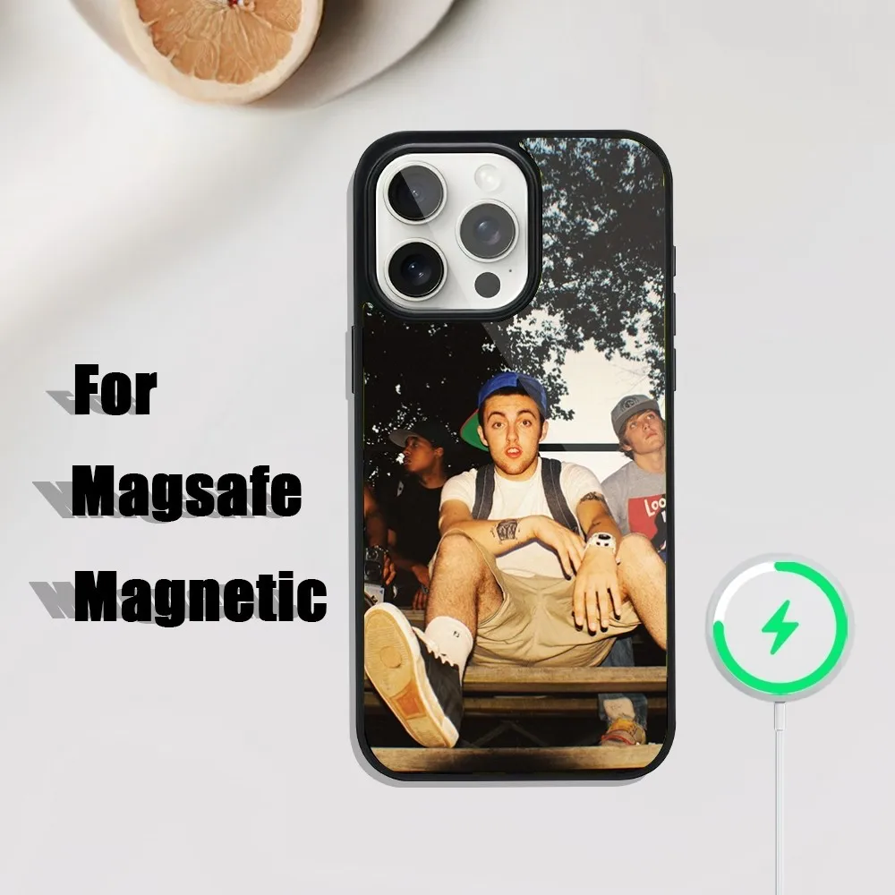 Singer M-Mac M-Miller Phone Case For iPhone 16,15,14,13,12,11,Plus,Pro,Max Mini Magsafe Magnetic Wireless Charging