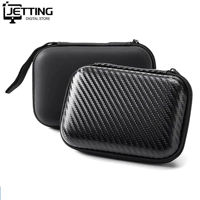 전자 여행 주최자 하드 휴대용 전원 은행 케이스 충격 방지 운반 케이스 충전 케이블용 하드 보호 EVA 케이스