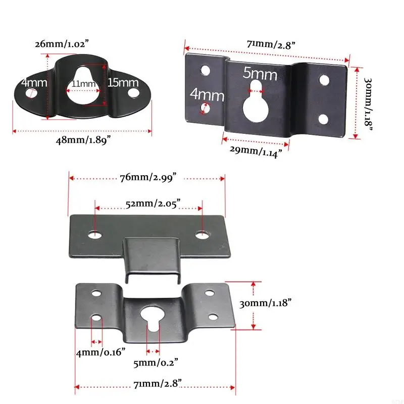 G7ne speaker portabel dinding mount speaker braket gantungan dinding kecil gantung besi speaker nirkabel dinding dudukan