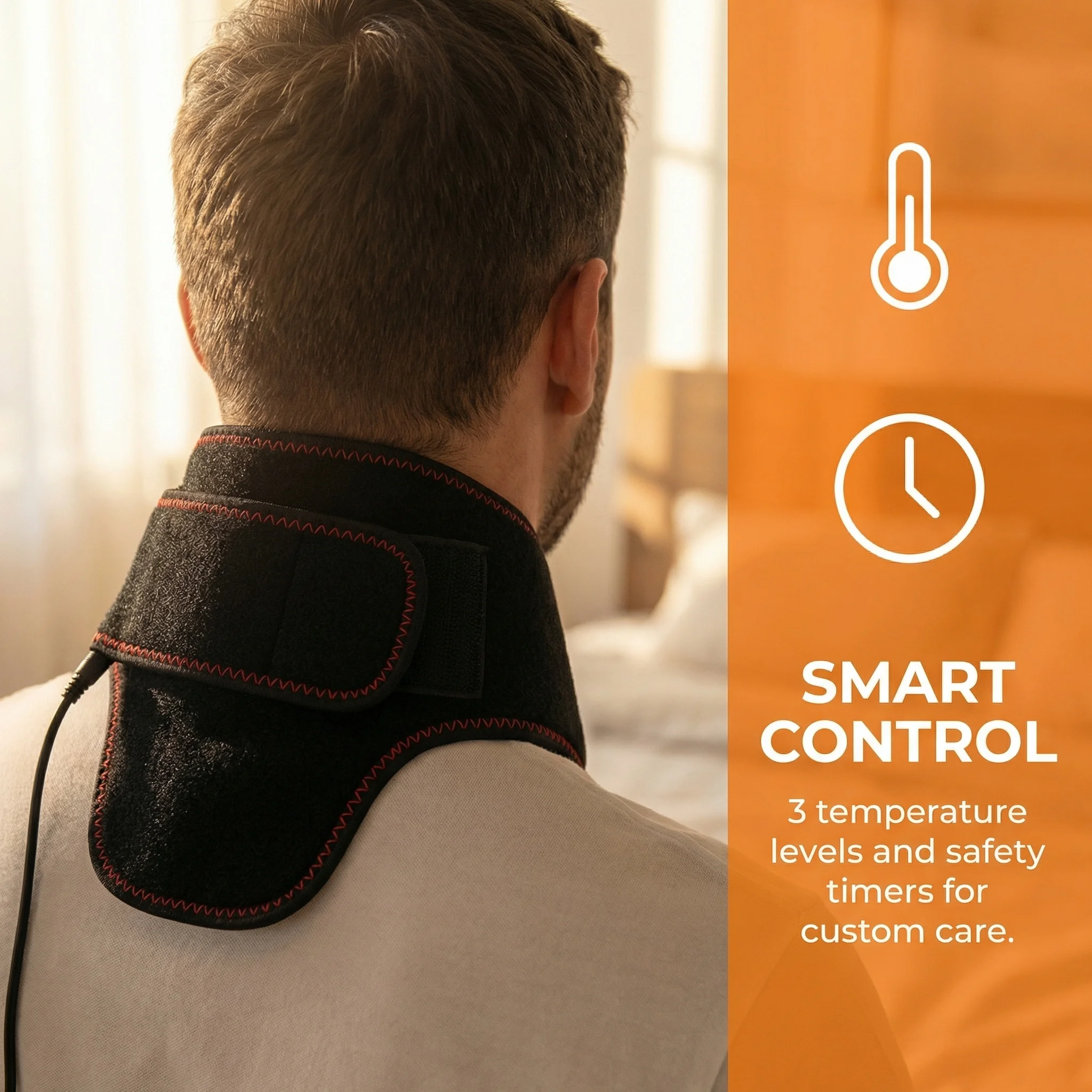 

Tourmaline Self-heating Neck Belt Neck Support Massager 1Pcs Protection Spontaneous Heating Belt Health Care Dropship