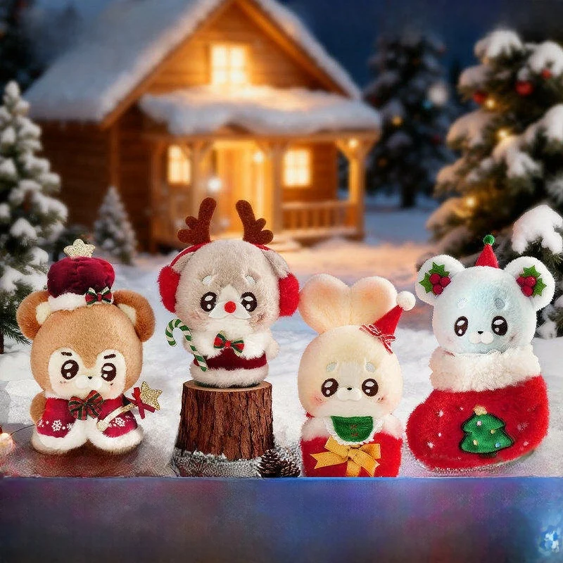 

Hapupu Cisas Doll Plu Toys Small Rabbit Dog Figurines Gifts for Girls Squirrel Doll Soft Stuffed Toys Hanging Ornaments