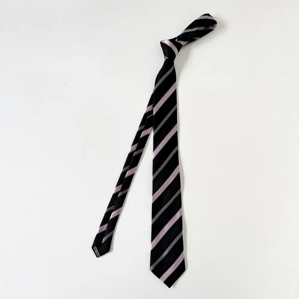 

Fashion Korean Striped Tie Stripe Y2K JK Uniform Necktie College Style Harajuku Style Belt Accessories Uniform Suit