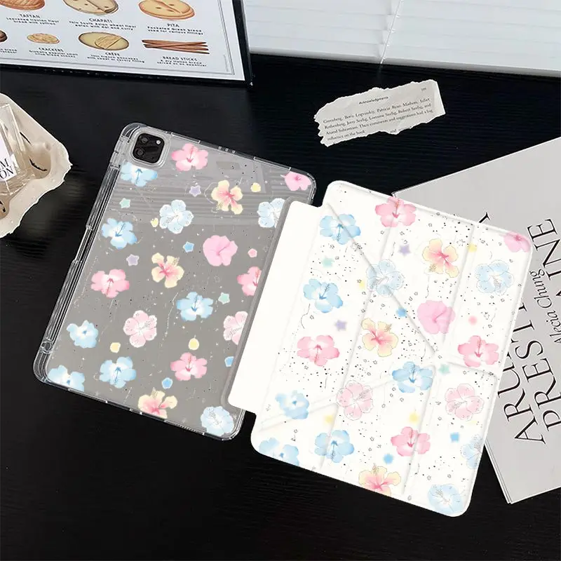 Y-Shape 3 Fold Protective Case For IPad Mini6 8.3 air3 10.5 Pro 11 2020 iPad A16 2025 11th Air11/13 iPad10.2 7/8/9th 4/5 10.9