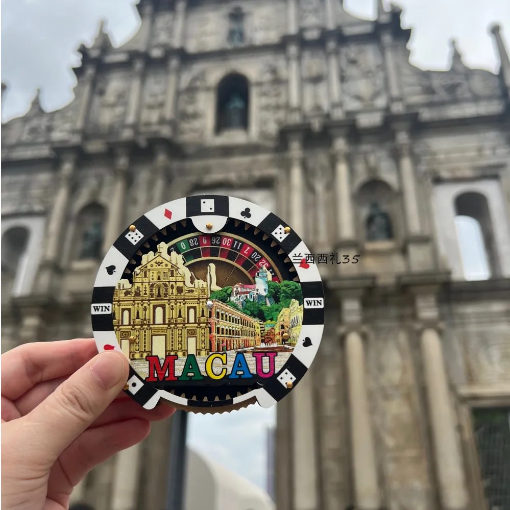 

Наклейка на холодильник с вращающимся механизмом для автобусов Big Three Macau