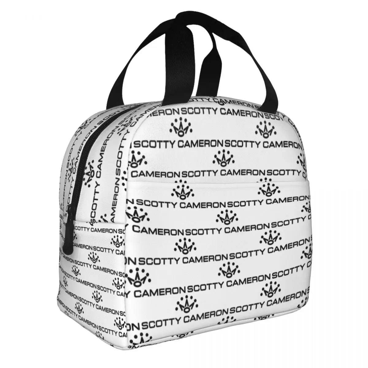 Scottys Camerons Insulated Lunch Bags for Women Portable Cooler Thermal Bento Box Work School Travel