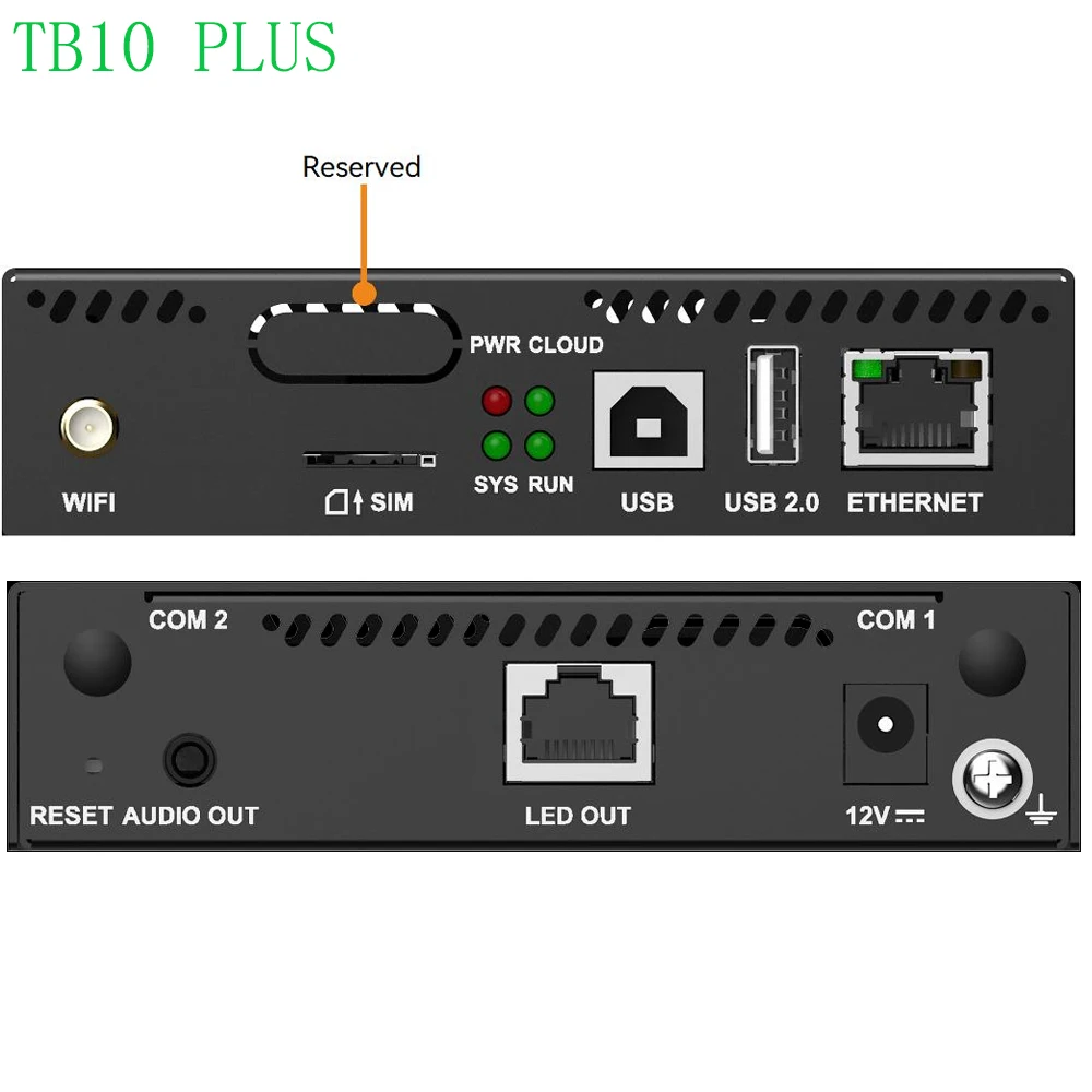 Novastar TB10 TB20 TB30 TB40 TB50 TB60 Multimedia Playback Box USB Port WiFi Controller HUB75 RGB Module LED Display Screen