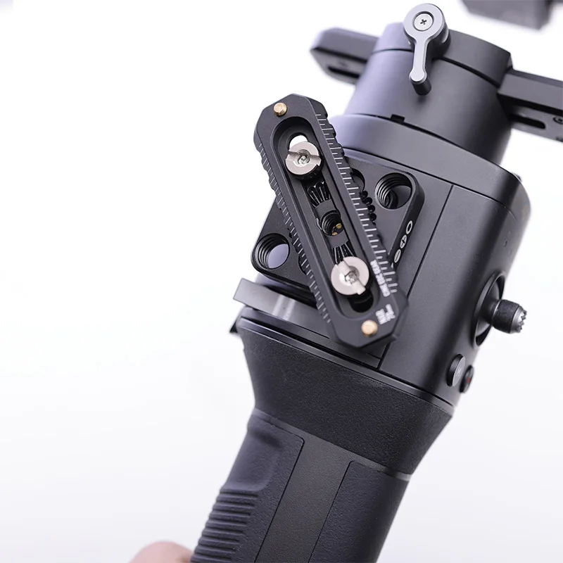 Mini NATO Rail Camera Anti-Off Quick Release NATO Rail Thickness 6mm Length 48 78mm for FX3/FX30 Camera NATO Handle Camera Cage