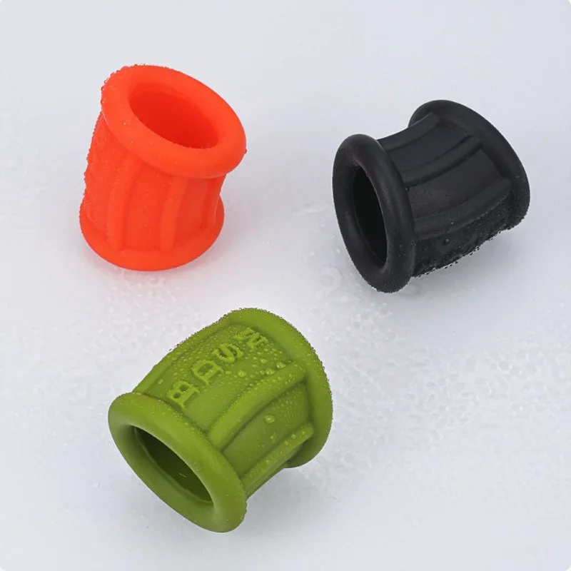 كرة حلقية من السيليكون للرجال ، نقالة القضيب ، ضبط النفس في خصية الصفن ، تأخير القذف لدى الذكور ، وقت دائم ، ألعاب جنسية ، ألعاب للكبار