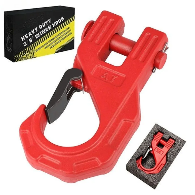 Universal Off-road Vehicle Emergency Rescue Heavy-duty Winch Hook Large Increases Tension Automobiles Exterior Accessories
