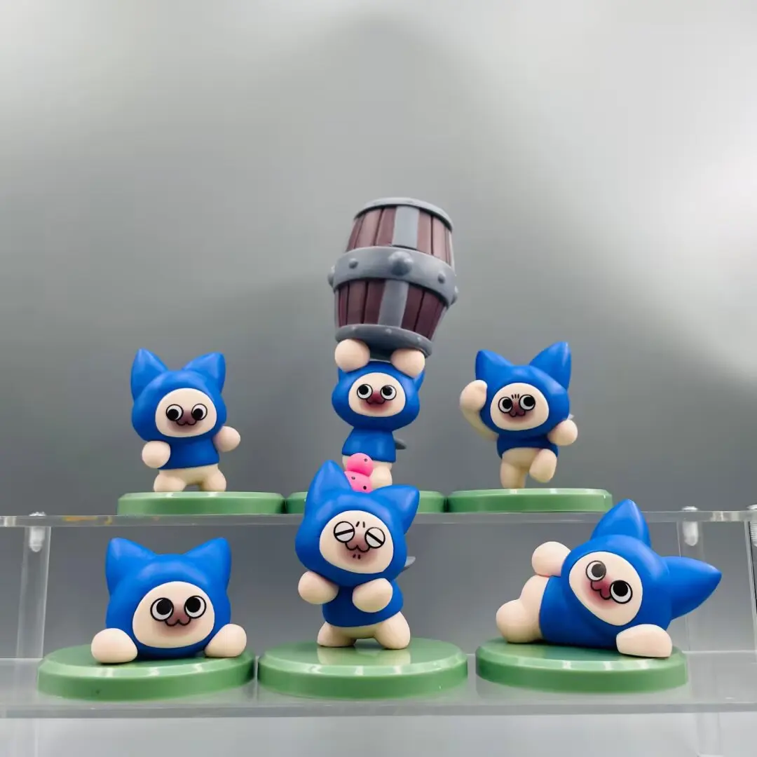 

Coldplay anime, monster hunter Q version 6 models, mascot, Ailu cat, Ailu, cat companion doll bag figure