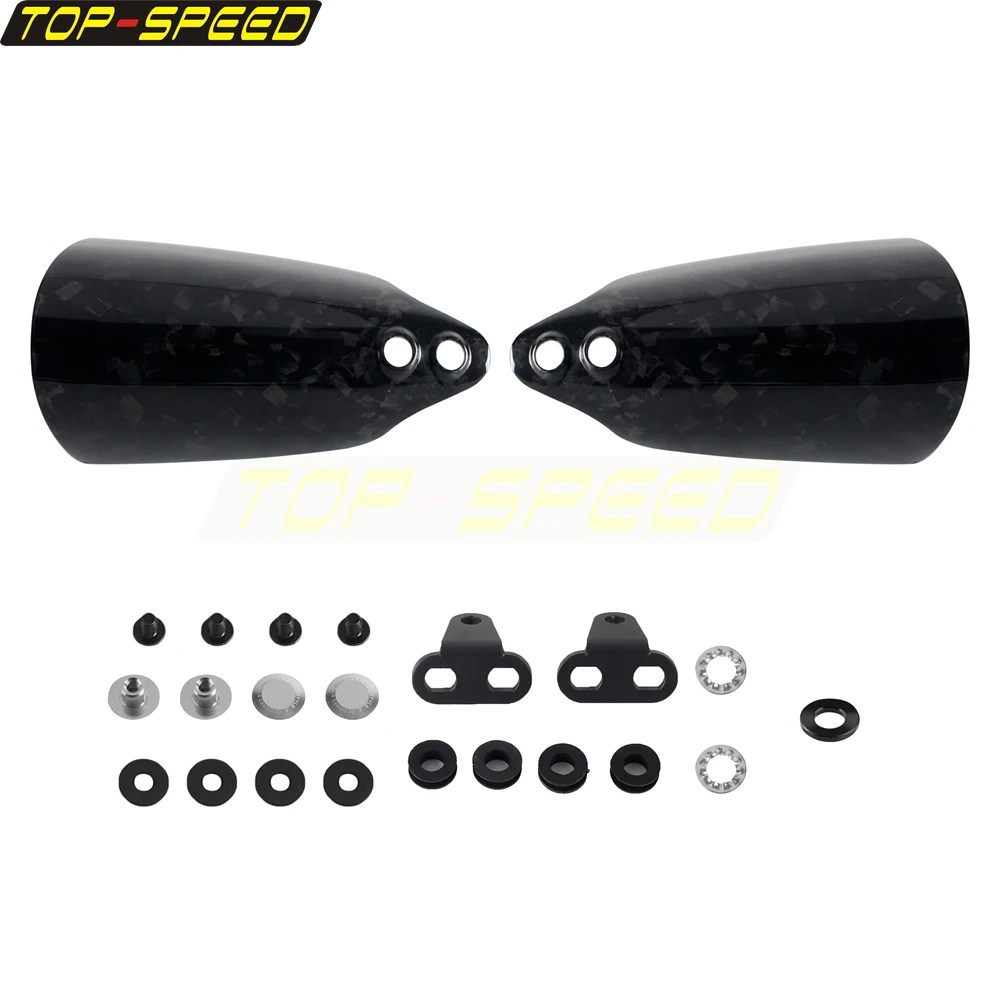 Motorcycle Hand Guard Carbon Handguards For Harley Sportster XL 883 XL 1200 C N R X48 Iron 2004-22 Wind Falling Protection Cover