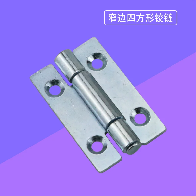 

Galvanized Narrow Edge Square Hinge Thickened Industrial Cabinet Door Hinge