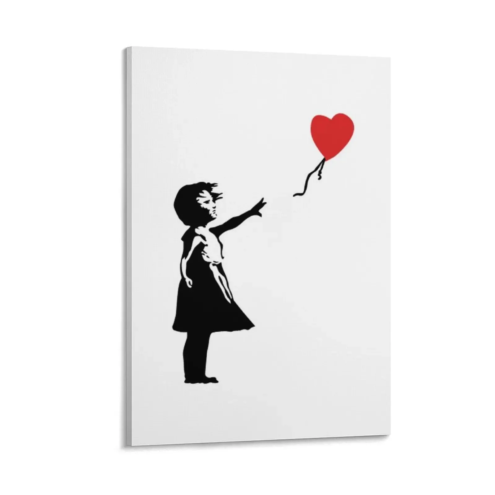 

Banksy Girl with the Red balloon - graffiti art Canvas Painting bedrooms decorations Decorative picture interior paintings